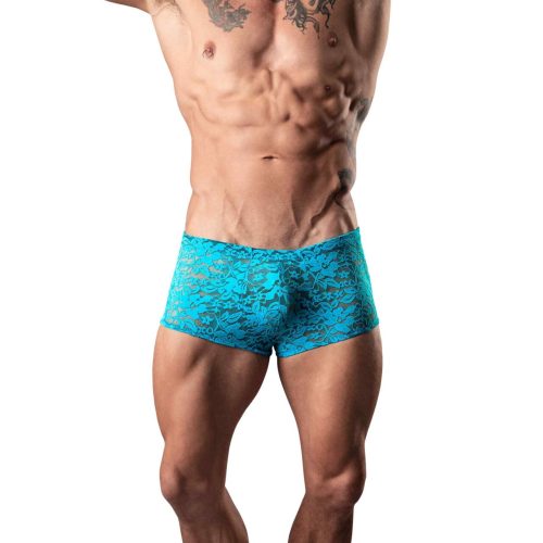 Male Power Neon Lace Mini Short (3) Men's basic underwear